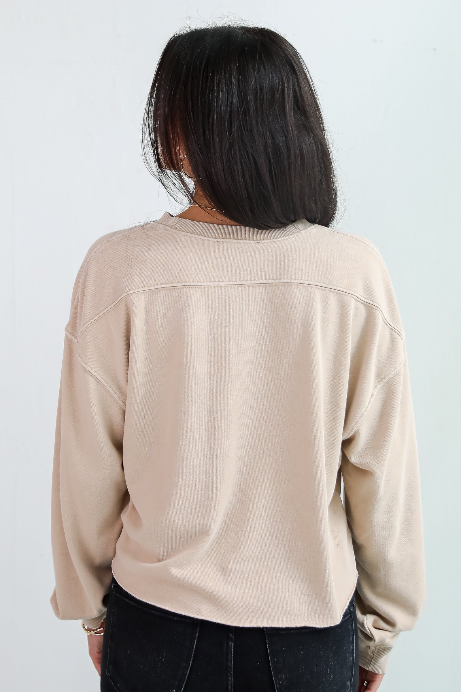 Chill Out Cropped Pullover - DU DEAL JR14